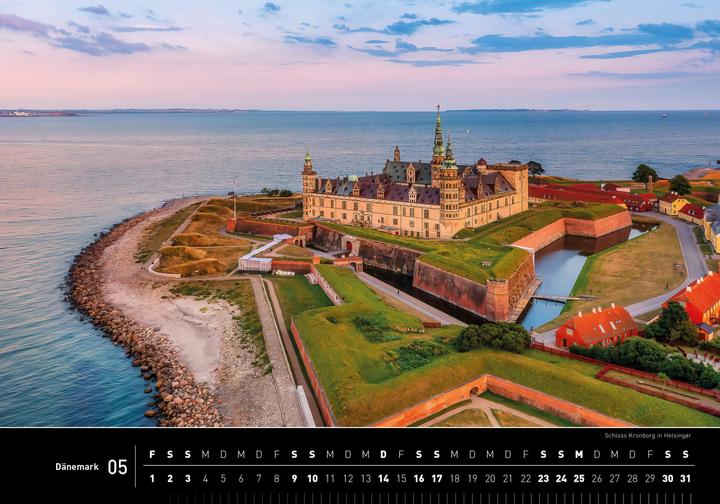 Actual product image Dänemark Premiumkalender 2026 (50 x 35 cm, German)