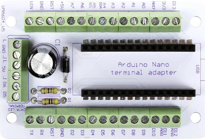 Immagine prodotto Whadda Adattatore terminale Arduino Nano