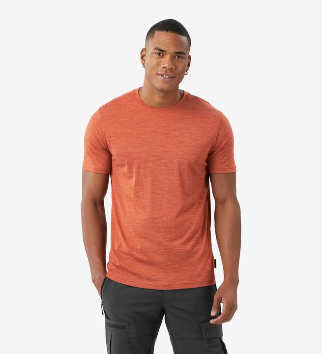 Forclaz Merinoshirt Herren kurzarm - Merino Fresh braun