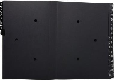 Soennecken Desk organiser oeco 3426 1-31 32 pcs black (A4, 32 x)