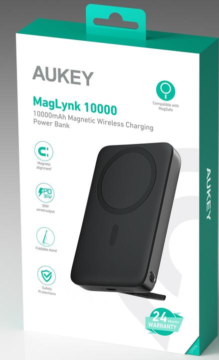 Immagine prodotto Aukey MagLynk (10000 mAh, 30 W, 38.50 Wh)