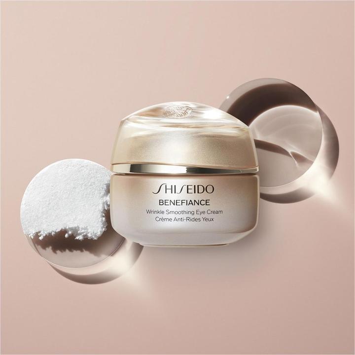 Produktbild Shiseido Benefiance Wrinkle Smoothing Eye Crème (Crème, 15 ml, Tag + Nacht)