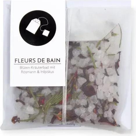 Image du produit Fidea Design Fleurs de Bain Romarin & Hibiscus (Sel de bain)