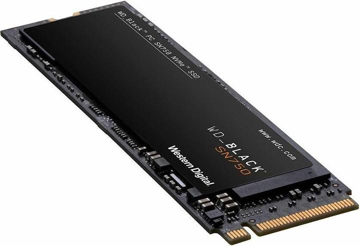 Image du produit WD Black SN750 Gaming avec Heatsink (500 Go, M.2 2280)
