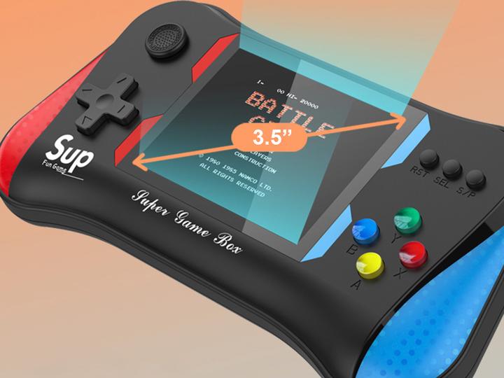 Produktbild VR Shinecon Handheld SupMax Konsole mit 500 Spielen