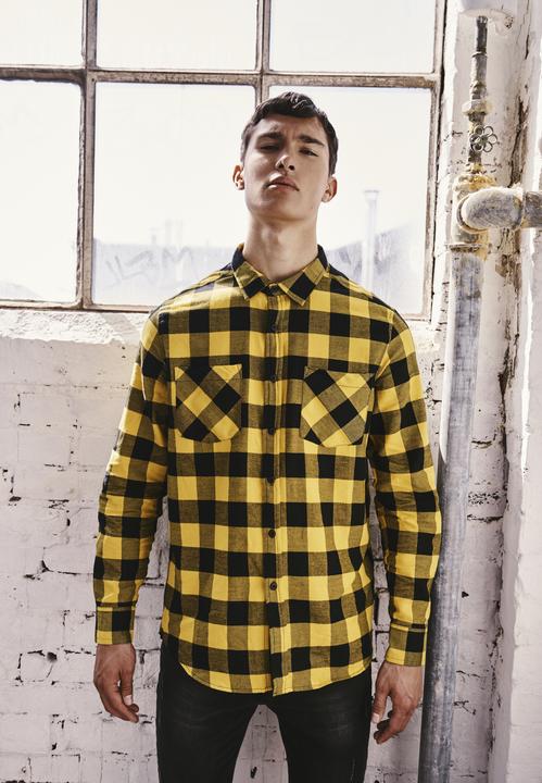Image du produit Urban Classics Chemise en flanelle à carreaux (L)