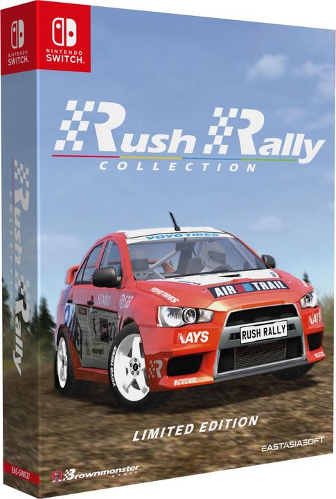 Produktbild Eastasiasoft Rush Rally Collection - Limited Edition (Switch, Switch Lite, Switch OLED, EN)