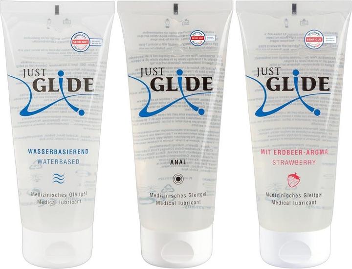 Image du produit Just Glide Set de gel lubrifiant (200 ml)