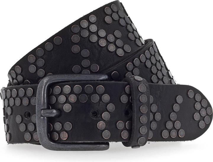 Actual product image B.Belt Studded leather belt (100)