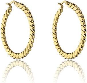 Produktbild Marc Malone Hannah Gold Earrings - Gold-Plated Hoop Design