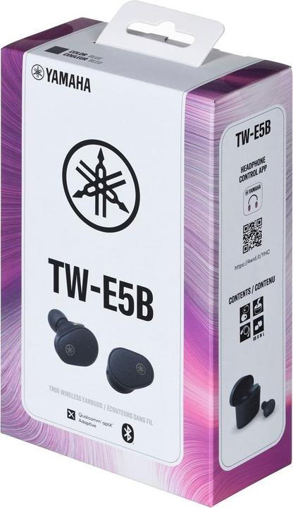 Actual product image Yamaha TW-E5B (ANC, 30 h, Cable)