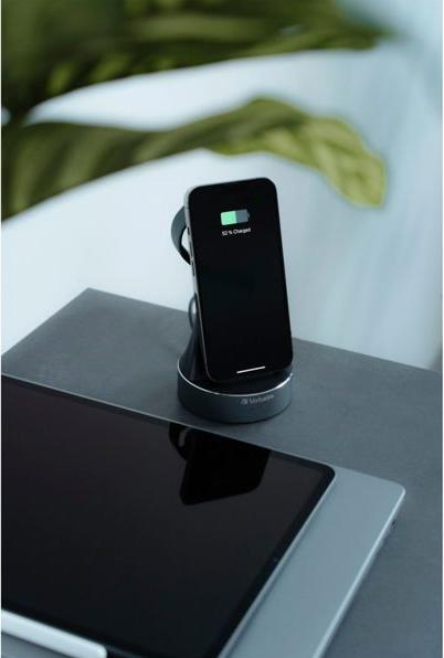 Actual product image Verbatim 2 in 1 Qi Wireless+Apple Watch Charger (20 W)