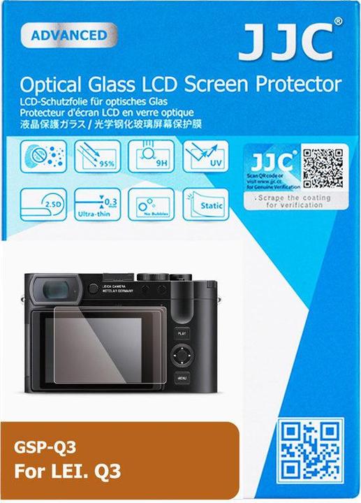 Produktbild JJC GSP Q3 Optical Glass Protector (Displayschutz)