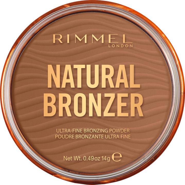 Produktbild Rimmel London Rimmel Natural Bronzer, 14 g, Puder, Gesicht, Sunset, Palette, Bräunung (003 Sunset, Bronzer, 14 g)
