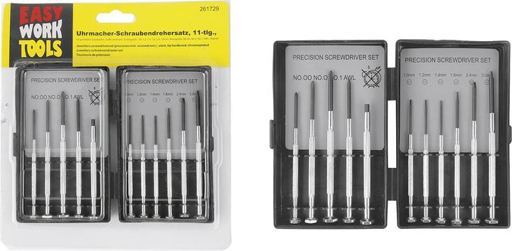 Produktbild Easy Work Uhrmacher-Schraubendrehersatz