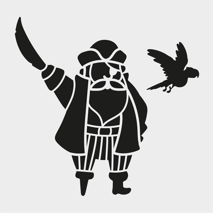 Image du produit Aladine Pochoirs Pirates (MQ6)