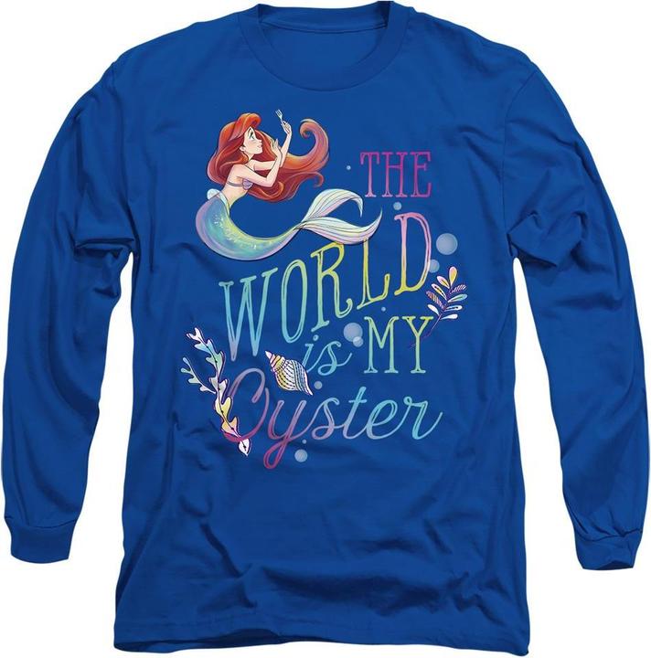 Image du produit The Little Mermaid - T-shirt WORLD IS MY OYSTER - Adulte (S)