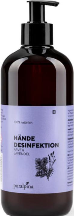 Actual product image Puralpina Hand sanitiser liq (500 ml)