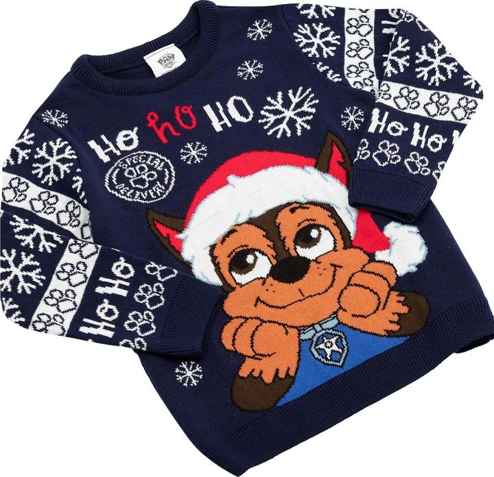 Actual product image Paw Patrol Christmas design jumper (98)