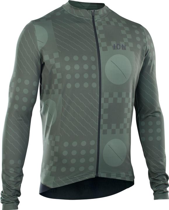ION Bike Jersey VNTR Amp LS men - forest-green