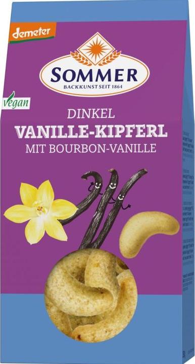 Produktbild Sommer Dinkel Vanille-Kipferl Bio (1 Stk., 150 g)