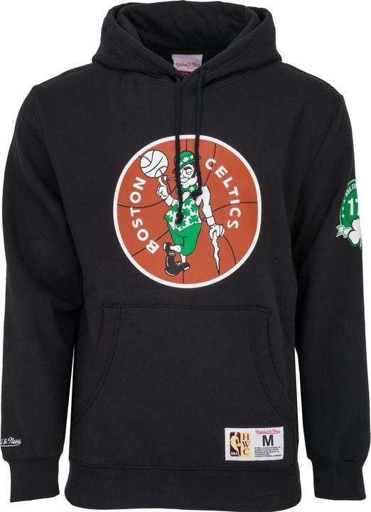 Immagine prodotto Mitchell & Ness Felpa con cappuccio in pile - GAME TIME Boston Celtics (S)