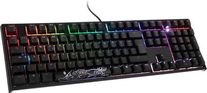 Produktbild Ducky ONE 2 Backlit PBT Gaming Tastatur, MX-Brown, RGB LED (DE, Kabelgebunden)