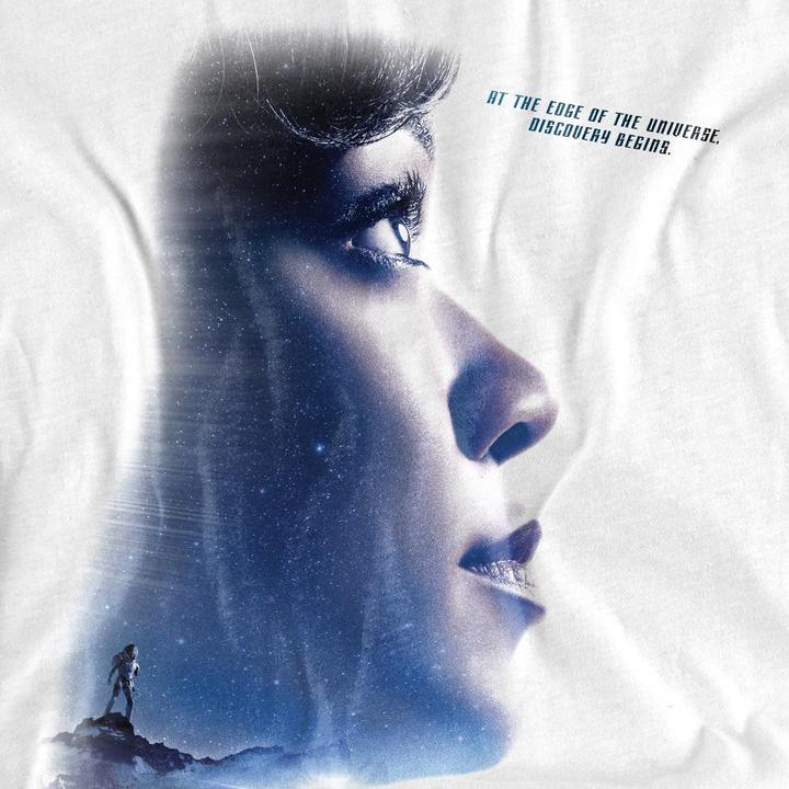 Actual product image Universal Textiles Unisex Adult Discovery Begins T-Shirt (L)