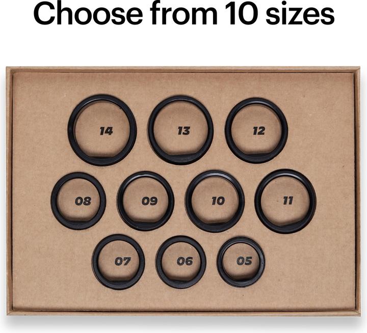 Actual product image Ultrahuman Ring Air Sizing Kit size 5- 14 colouri