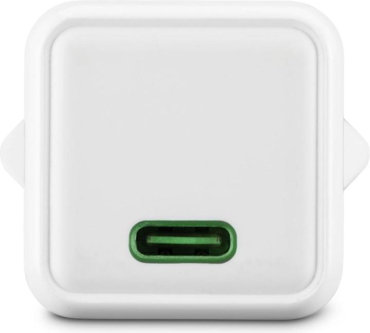 Produktbild Hama Schnellladegerät, USB-C, PD/Qualcomm®, Super-Mini-Charger, 20 W, Weiss (20 W)