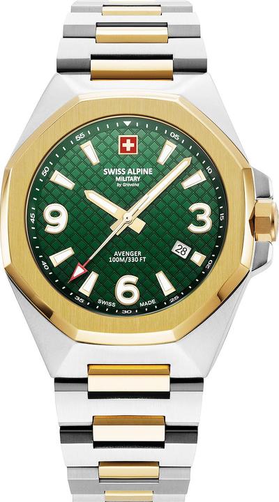 Immagine prodotto Swiss Alpine Military 7005.1144 Orologio Avenger Uomo 42mm 10ATM (Orologio da polso analogico, 42 mm)