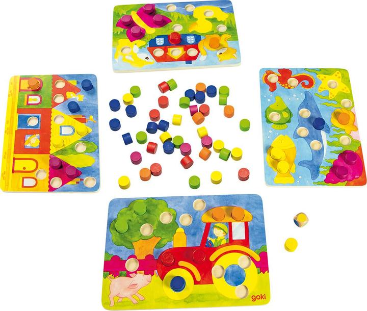 Immagine prodotto Goki Gioco dei dadi di colore (Tedesco)