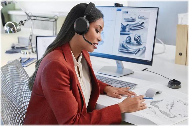 Actual product image Jabra Evolve2 75 UC Stereo (Wireless, USB-A)