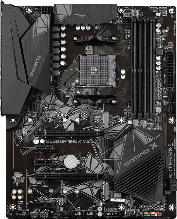 Productafbeelding Gigabyte B550 GAMING X V2 (AM4, AMD B550, ATX)