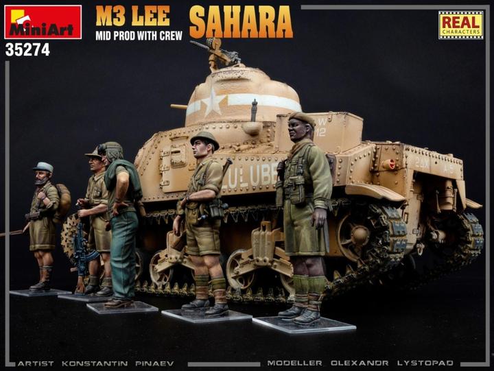 Produktbild Mini art M3 Lee Mid Prod. Sahara w/Crew