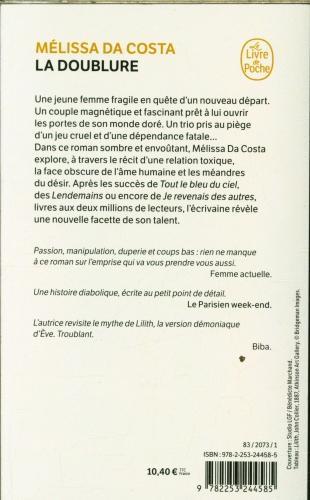 Produktbild La doublure (Französisch, Da Costa, 2024)