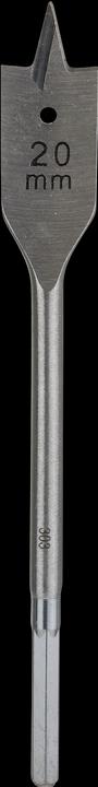 Actual product image Bosch Zubehör Flat milling drill, hexagonal D= 20.0 mm L= 160 mm (up to 20 millimetres)