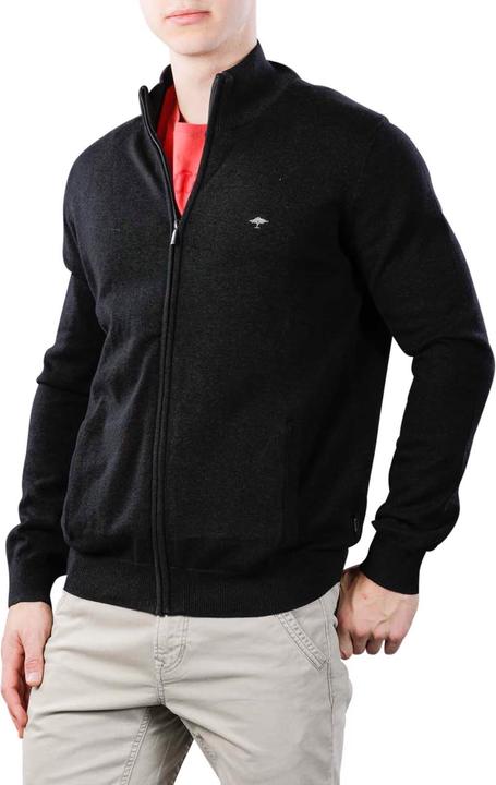 Produktbild Fynch-Hatton Cardigan-Zip Sweater charcoal (XL)