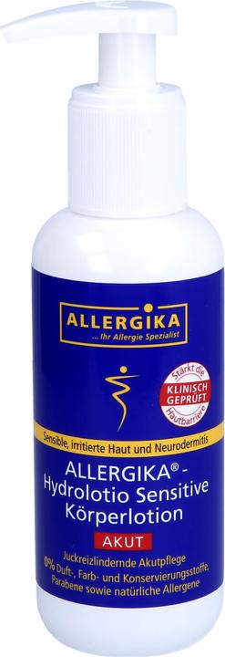 Actual product image Allergika Hydrolotio sensitive, 200 ml LOT (Body lotion, 200 ml)