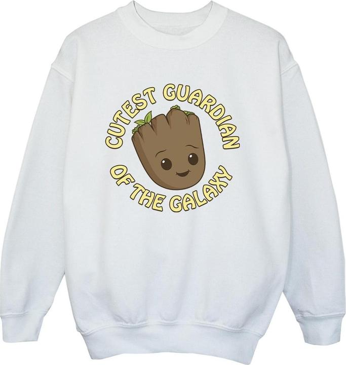 Actual product image Boys I Am Groot Cutest Guardian Sweatshirt (116)