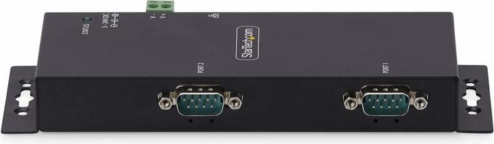 Image du produit StarTech com I23-SERIAL-ETHERNET, IEEE 802.3i, IEEE 802.3u, 0 - 60 °C, -20 - 75 °C, 5 - 95%, 179 mm