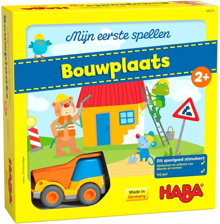 Haba Meine ersten Spiele Baustelle (Französisch, Italienisch, Englisch, Deutsch)