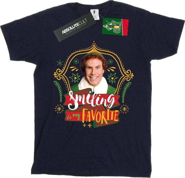 Elf Buddy Smiling TShirt Jungen