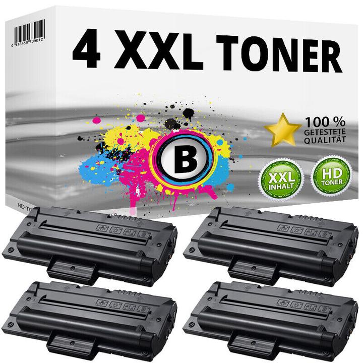 Produktbild Druckfuxx Set 4x SCX-D4200A ALTERNATIV DRUCKER TONER für SAMSUNG SCX 4200 SCX 42