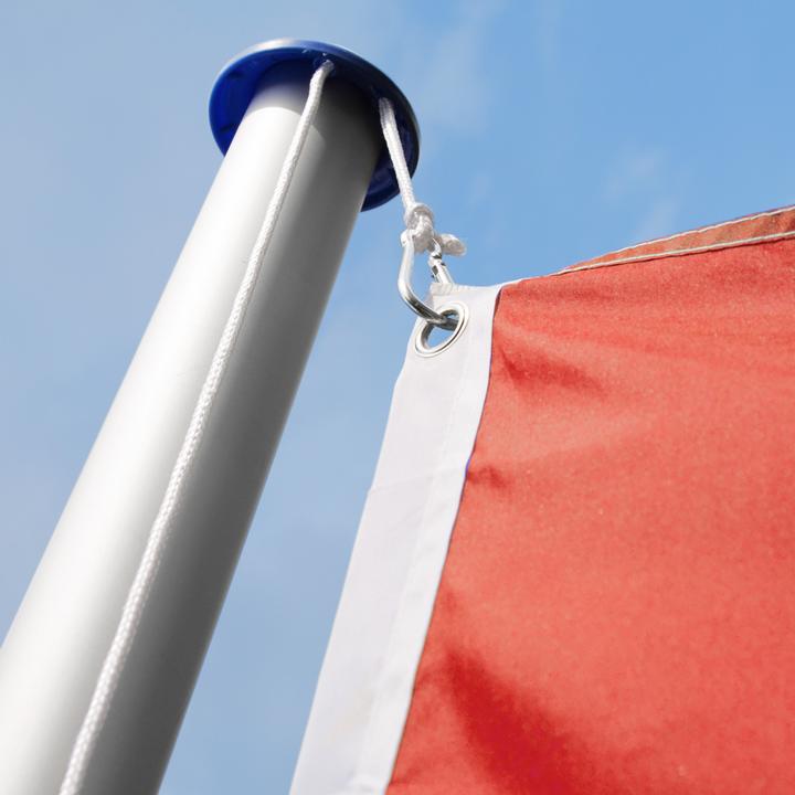 Image du produit tectake Mât avec drapeau