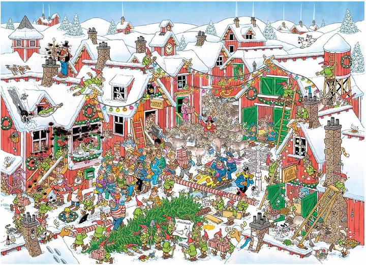 Immagine prodotto Jan van Haasteren Il Villaggio di Babbo Natale (1000 pezzi)