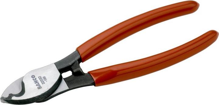 Produktbild Bahco 2233D-200IP, Wire cutting pliers, 3 cm, 2.8 cm, 1.2 cm, Carbon steel, PVC, Orange (200 mm)