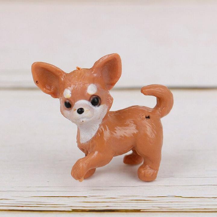 Image du produit Hermex Set de 4 chiens et boxes pour chiens Barbie Accessoires pour poupées Animaux domestiques