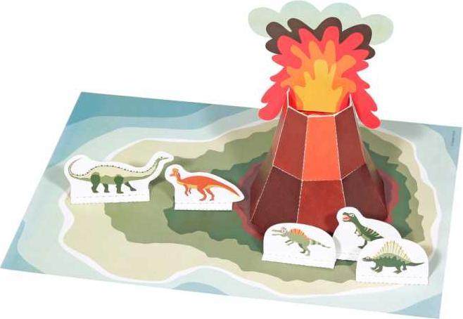 Immagine prodotto Pukaca Set di giocattoli di carta. Isola dei dinosauri (Tedesco)