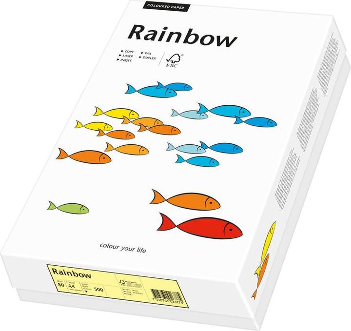 Image du produit Rainbow Papier à copier (80 g/m², 500 x, A4)